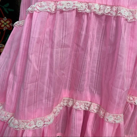 1974 Pink Prom Dress - Picture 7 of 11